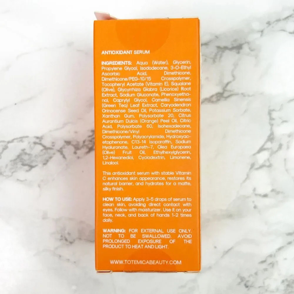 NIB Totemica Brightening & Strengthening Antioxidant Facial Serum